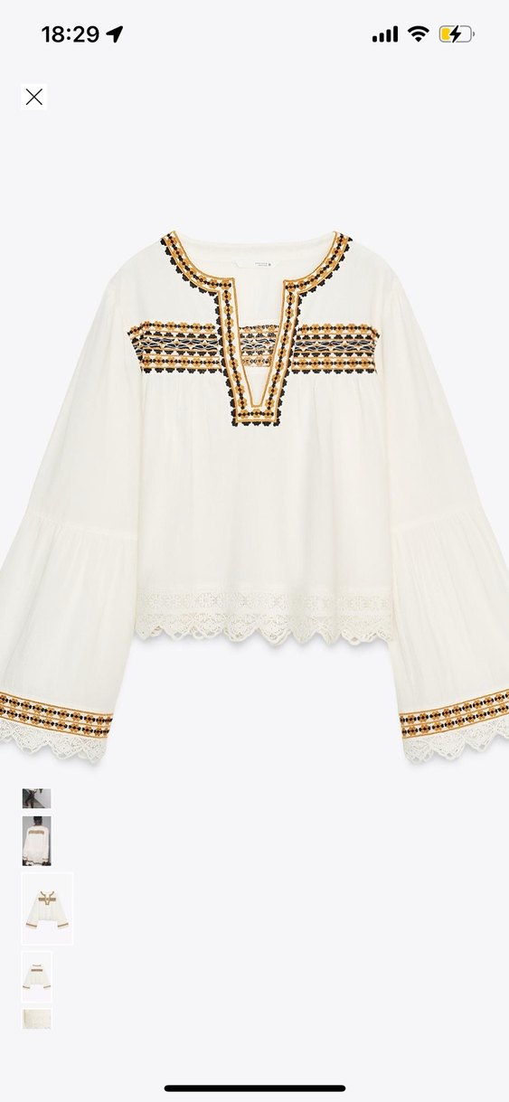 Zara kadın bluz - Görsel 4