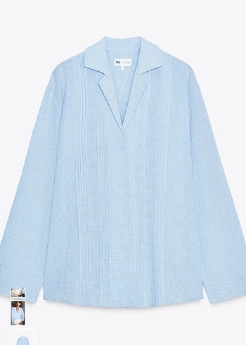 Zara kadın gömlek - Görsel 4