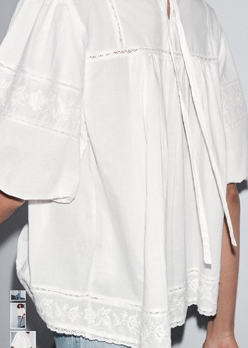 Zara kadın bluz - Görsel 2