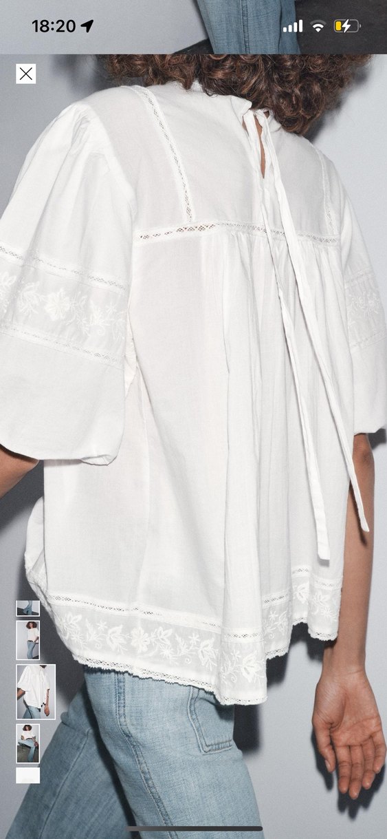 Zara kadın bluz - Görsel 2