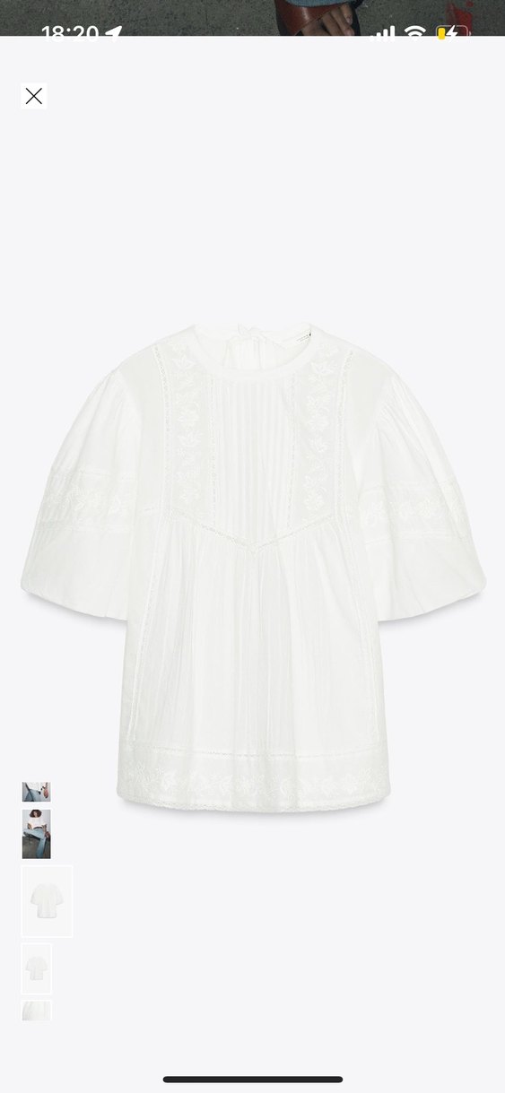 Zara kadın bluz - Görsel 4