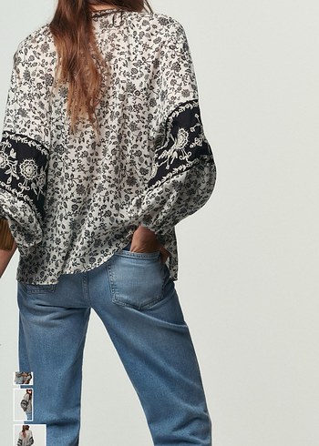 Zara kadın bluz - Görsel 3