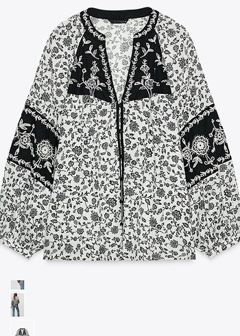 Zara kadın bluz - Görsel 4