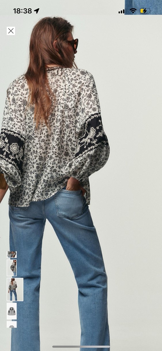 Zara kadın bluz - Görsel 3