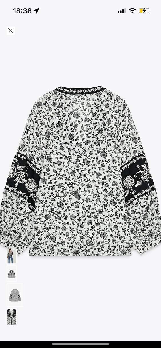 Zara kadın bluz - Görsel 5