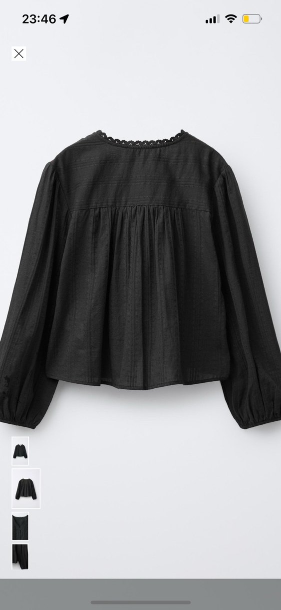 Zara kız çocuk bluz - Görsel 2