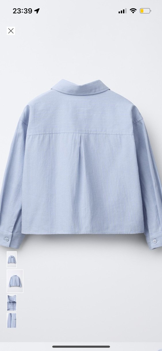 Zara kız çocuk gömlek - Görsel 2