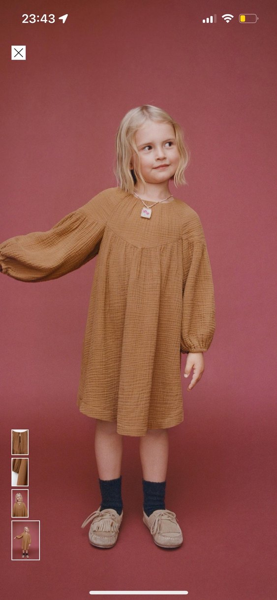 Zara kız çocuk elbise - Görsel 4