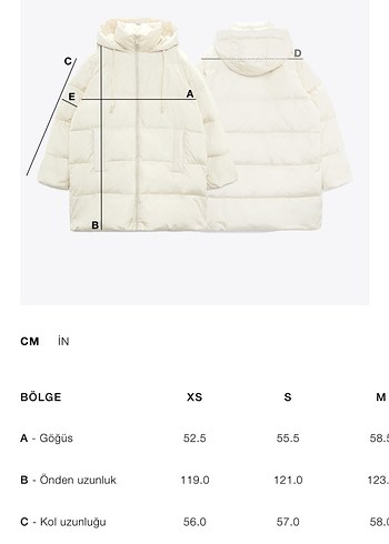 xs Beden Siyah Uzun Oversize Kadın Kışlık Mont