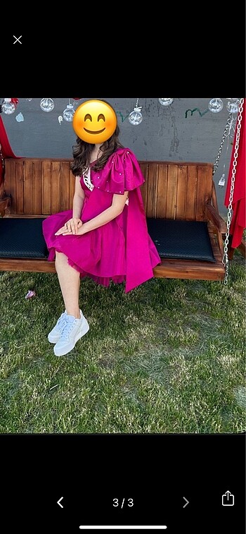 xs Beden Bride to be elbisesi
