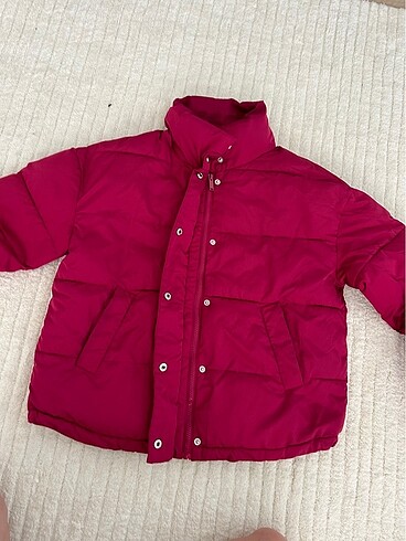 s Beden pembe Renk Oversize mont