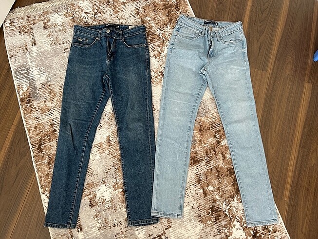 29 Beden lacivert Renk Erkek jean pantolon