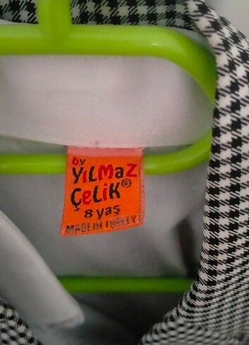 8 Yaş Beden Çeket gömlek takım