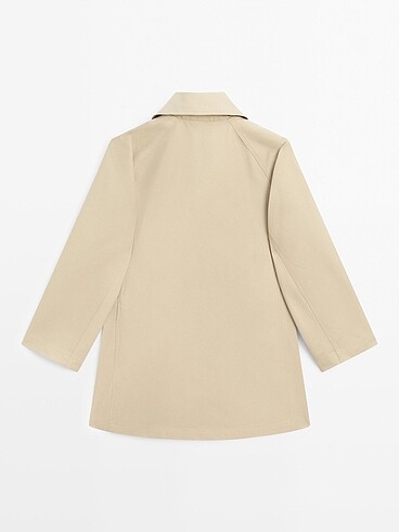 Massimo Dutti Massimo Dutti pamuklu trençkot