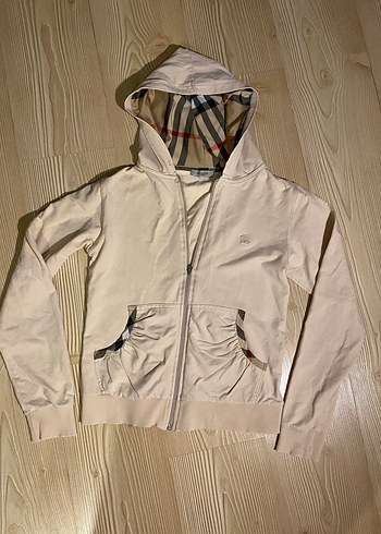 Burberry Kapusonlu Fermuarli Ceket