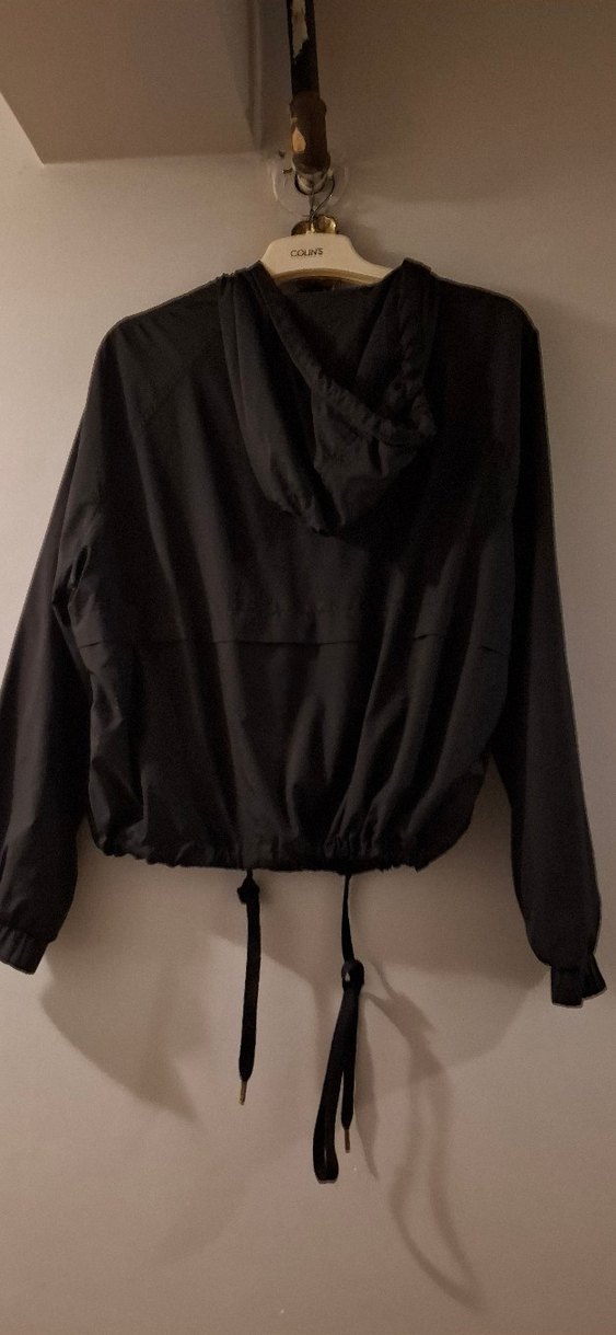 Düğmeli Siyah Kadın Ceket - Görsel 3