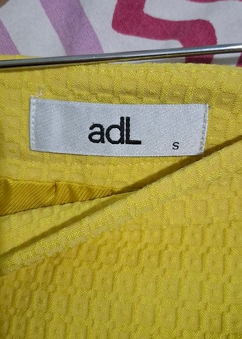 Sarı Kadın Mini Etek - Görsel 5