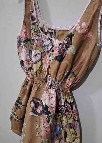 Pembe Mini Askılı Bohem Atlet - Görsel 3