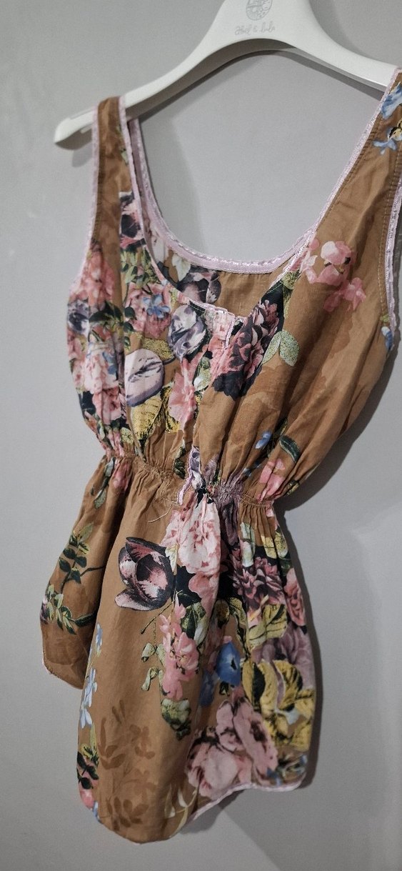 Pembe Mini Askılı Bohem Atlet - Görsel 3