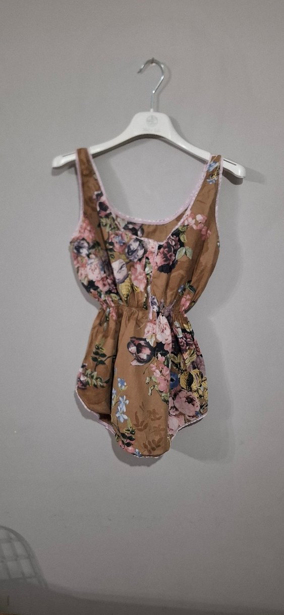 Pembe Mini Askılı Bohem Atlet - Görsel 2