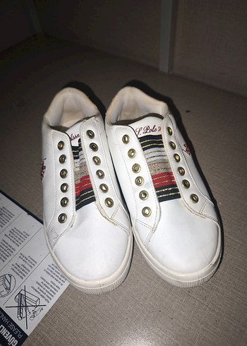 polo Beyaz Kadın Günlük Sneaker - Görsel 2