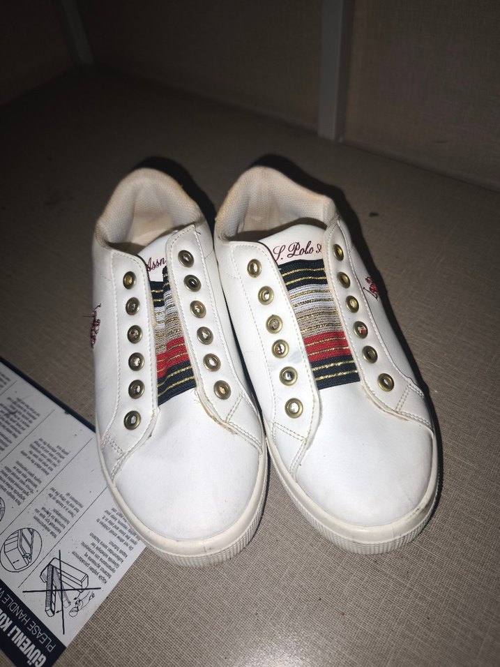 polo Beyaz Kadın Günlük Sneaker - Görsel 2