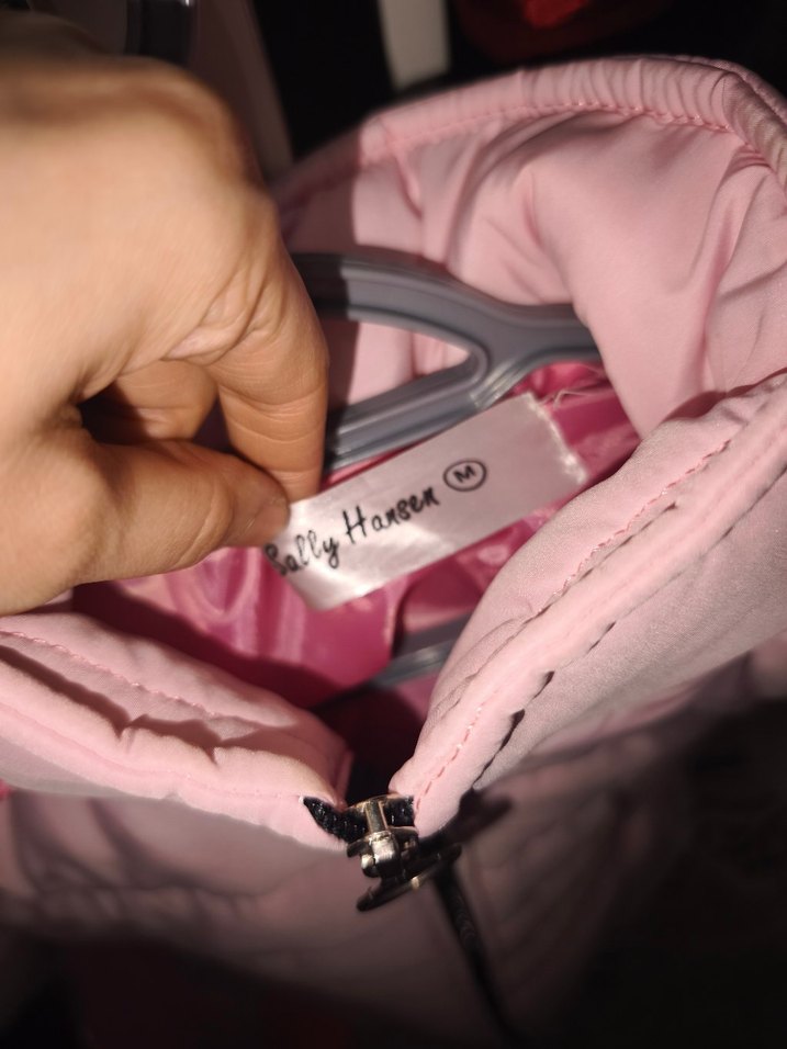 Pembe Midi Street Style Kürklü Kadın Kaban - Görsel 3