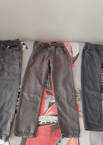 Gri okul pantalonu 3 adet