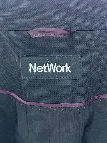38 Beden siyah Renk Network Blazer %70 İndirimli.