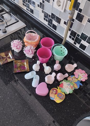 Diğer Pastel Pembe Parti Dekorasyon Seti