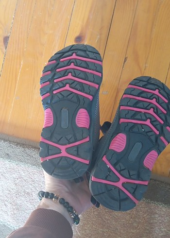 Kız Çocuk Siyah Pembe Softshell Bot - Görsel 5