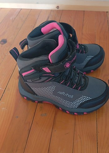 Kız Çocuk Siyah Pembe Softshell Bot - Görsel 2