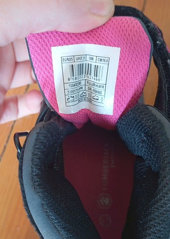 Kız Çocuk Siyah Pembe Softshell Bot - Görsel 4