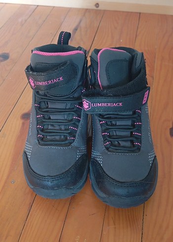 Kız Çocuk Siyah Pembe Softshell Bot - Görsel 3