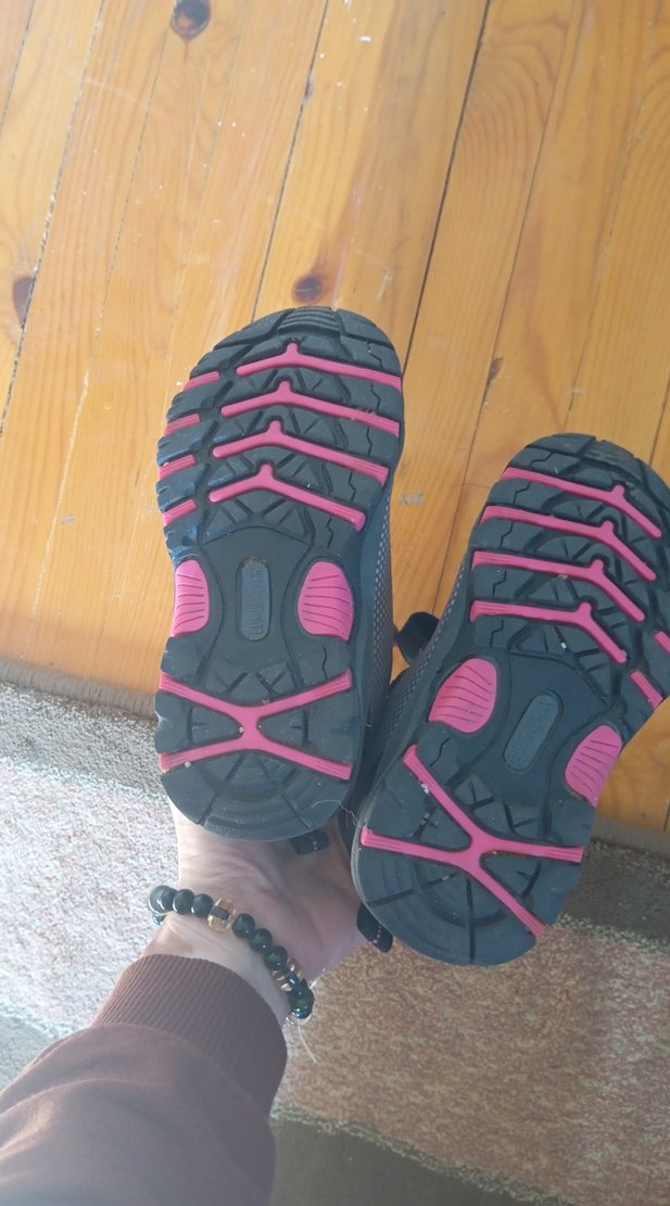 Kız Çocuk Siyah Pembe Softshell Bot - Görsel 5