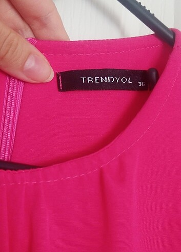 36 Beden PEMBE MILLA ELBISE