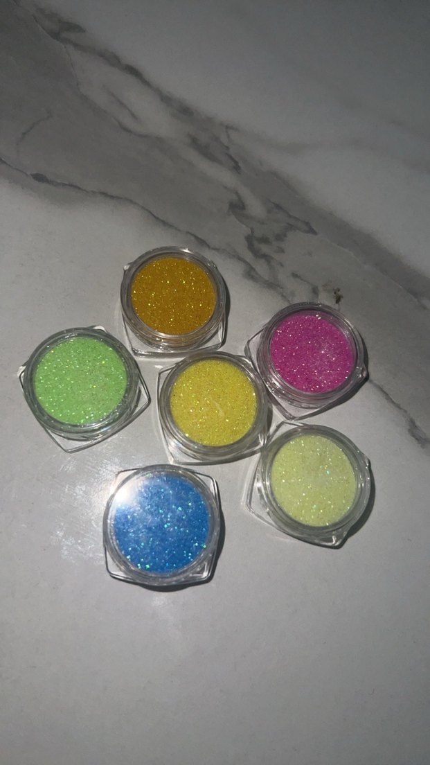 Renkli Parlak yüz vücut Simi - Görsel 4