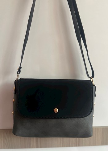 Klasik Siyah Deri Kadın Çanta - Görsel 5