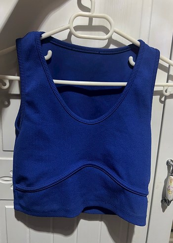 s Beden Lacivert crop