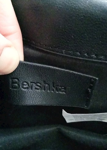 Bershka Siyah Erkek Biker Kemer