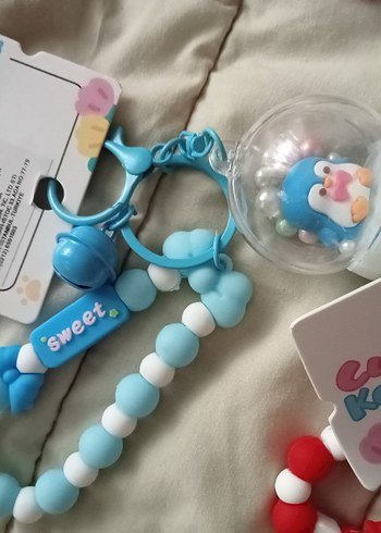 Mavi Pastel Anahtarlık Seti