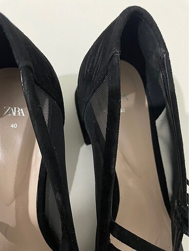 40 Beden siyah Renk Zara kadın ayakkabı