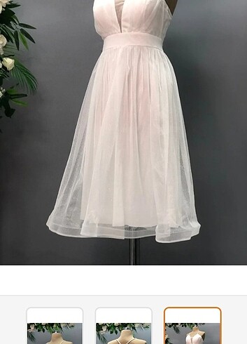 Koton Beyaz elbise, nikah, söz, nişan 