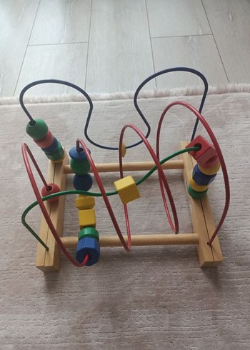 Renkli Ahşap Eğitici Oyuncak