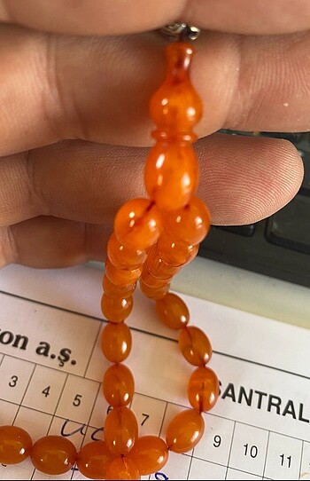Osmanlı sıkma kehribar