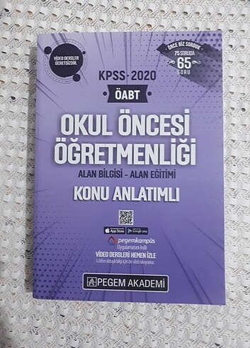 Okul Öncesi Öğretmenliği ÖABT