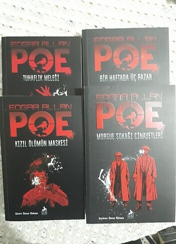 Edgar Allen Poe 4 Kitap