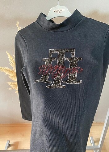 Tommy Hilfiger uzun kollu Body