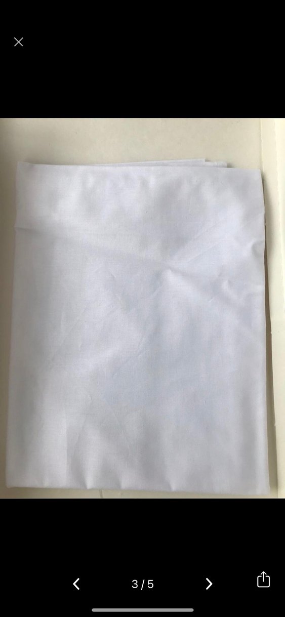 Beyaz Pamuk Bebek Uyku Örtüsü - Babymol - Görsel 3