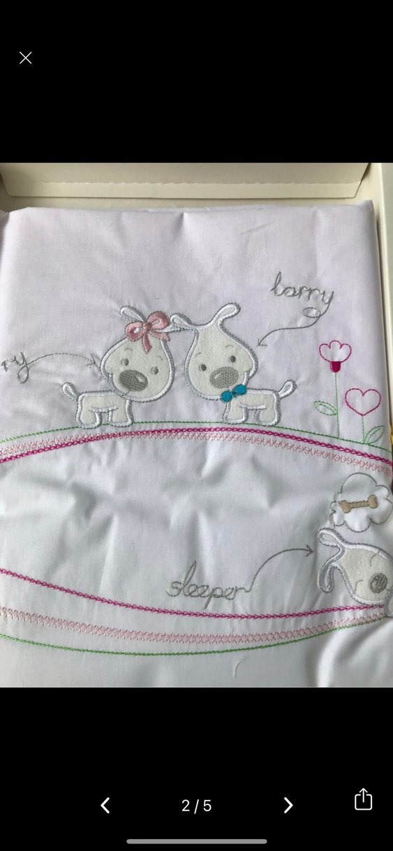 Beyaz Pamuk Bebek Uyku Örtüsü - Babymol - Görsel 2